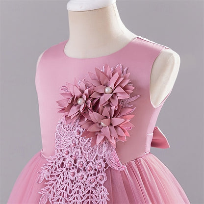 Girl Flower Kid's Dress Girls' Princess