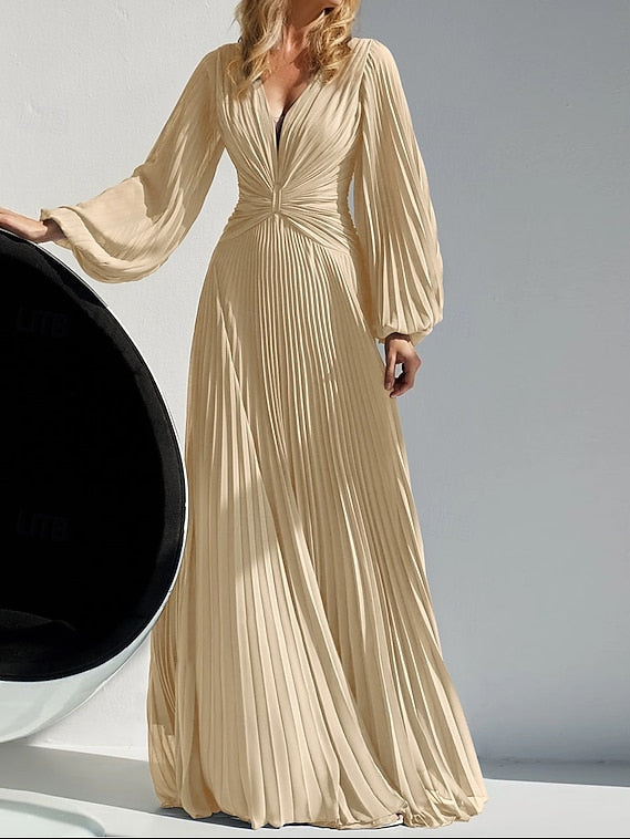 Mother the Dress of A-Line Simple Neck Elegant V Bride