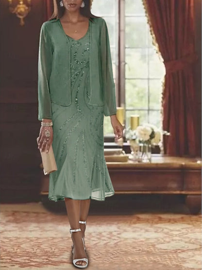 Beach Two the Mother Wedding Dress Formal Bride Mermaid of Piece