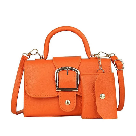 Daily Handbag Leather Women's PU Crossbody Bag Durable