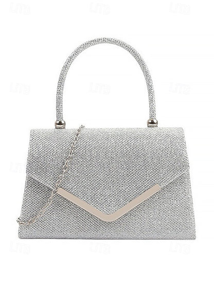 Glitter Chain Strap Bag Evening with Women's Clutch –