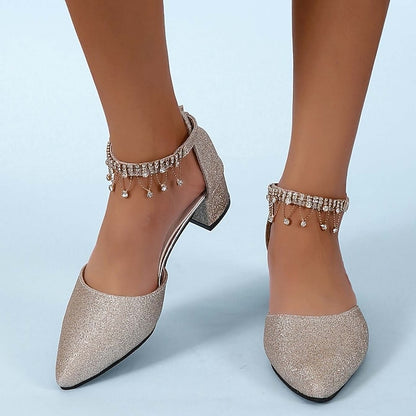 Women's Pumps Bridesmaid Wedding Shoes Bridal Elegant