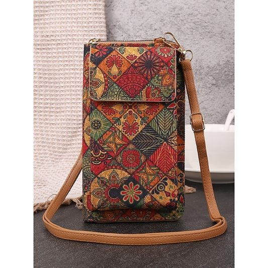Vintage Bag with Women’s Phone Adjustable Crossbody Boho