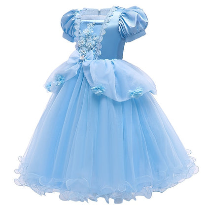 Flower Princess Girl Dress Girls' Cinderella Movie