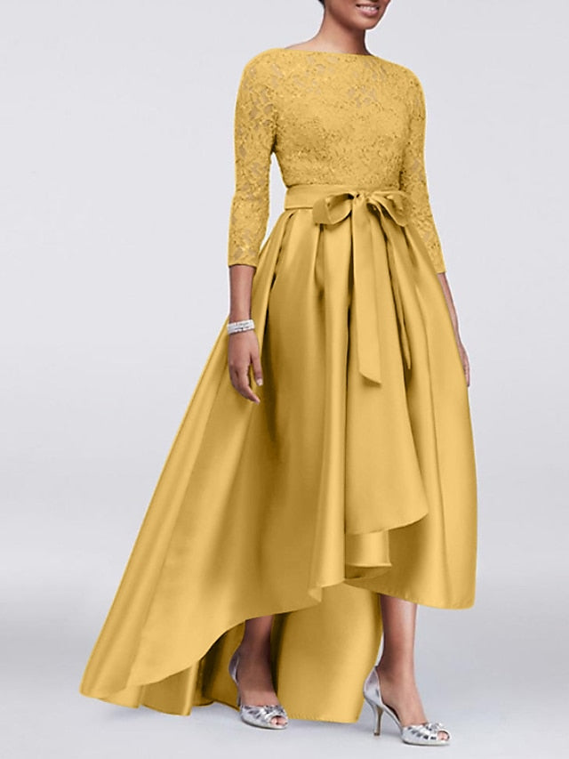 the Bride Mother of Size Wedding Dress Plus Elegant A-Line Guest