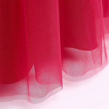 Girls' Princess Flower Dress Girl Kid's