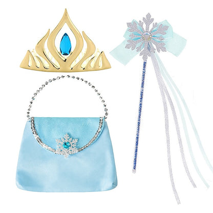 Dress Frozen Flower Party Fairytale Princess Anna Girl Theme