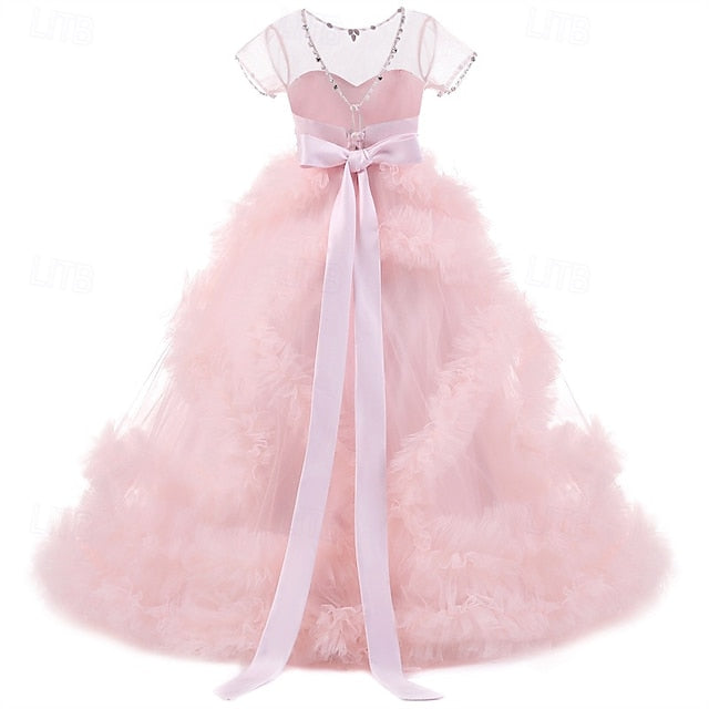 Princess Flower Girl Kid's Girls' Dress