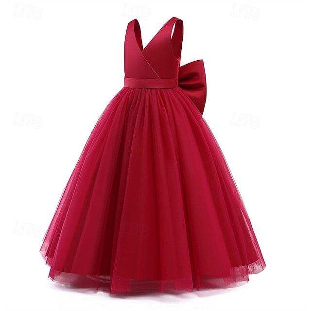 Girls' Princess Flower Dress Girl Kid's