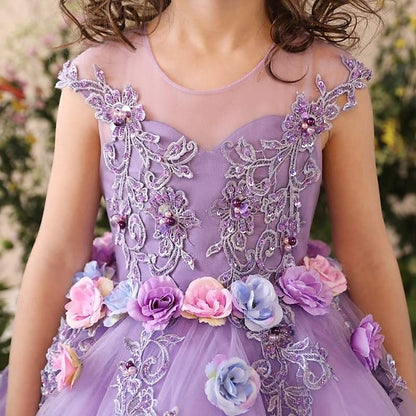 Flower Dress Girl Princess Kid's Girls'