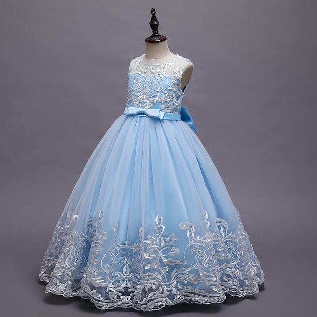 Girl Flower Girls' Dress Kid's Princess