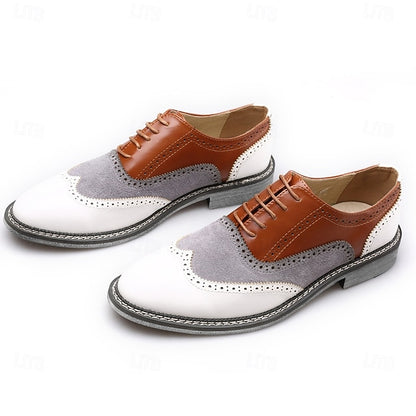 Spectator Wingtip Gatsby-Inspired Oxford in Men's Shoes