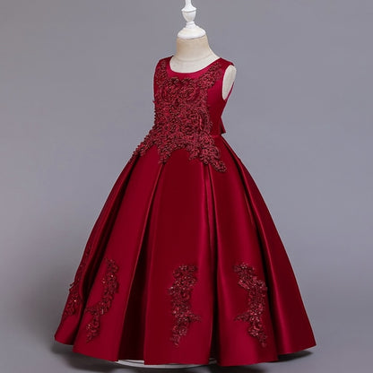 Girls' Wedding Girl Dress Party Flower