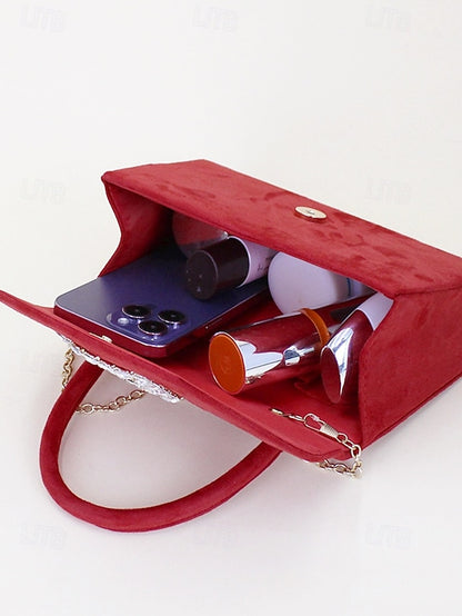 Women's Shoulder Clutch Polyester Evening Bag Party Bags