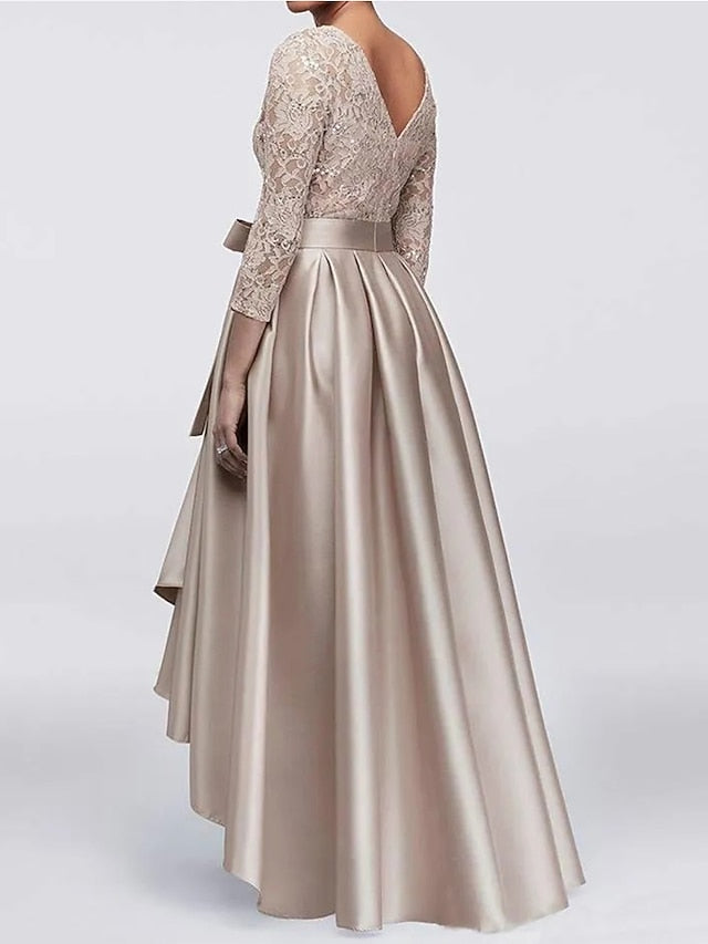 the Bride Mother of Size Wedding Dress Plus Elegant A-Line Guest