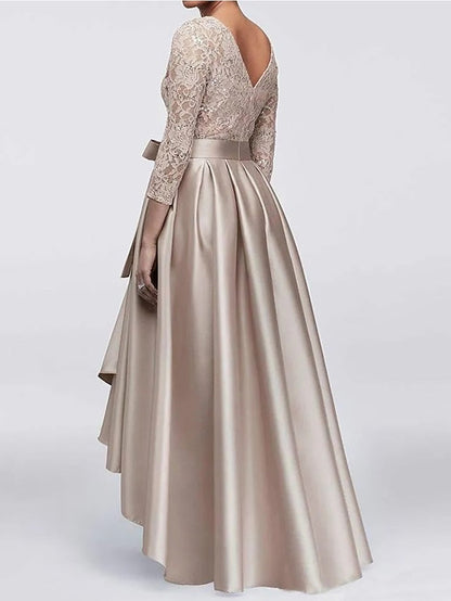 the Bride Mother of Size Wedding Dress Plus Elegant A-Line Guest