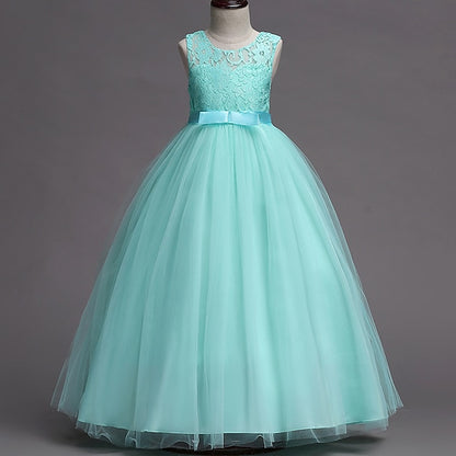 Girls' Flower Girl Party Dress Evening Gown