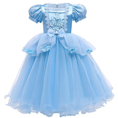 Flower Princess Girl Dress Girls' Cinderella Movie