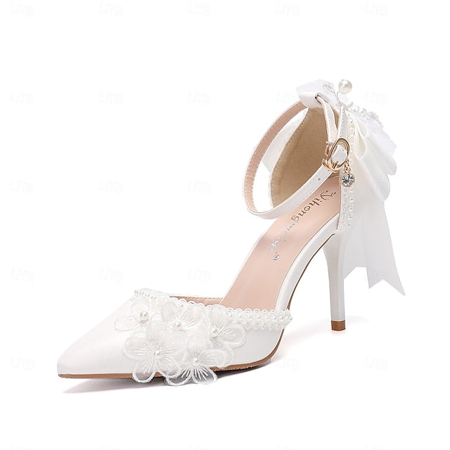 Women's Party White Shoes Wedding