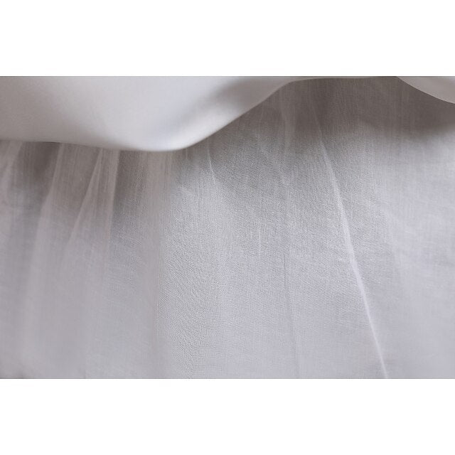 Girl Color Solid Girls' Flower Party Kids Dress