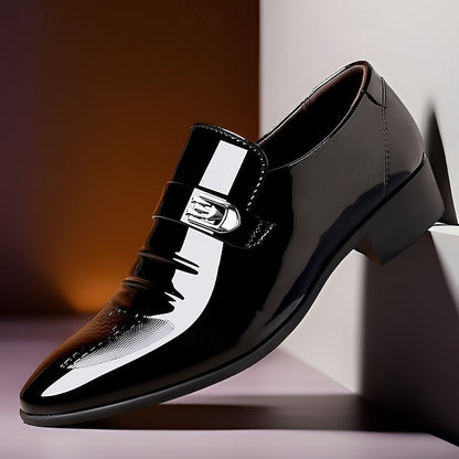 Shoes – Slip-On Patent Classic Men's Leather