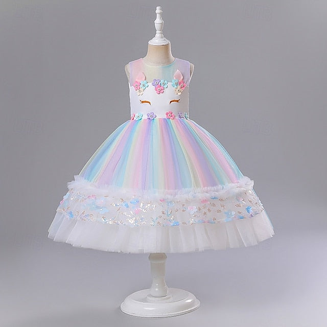 Flower Kid's Princess Dress Girl Girls'
