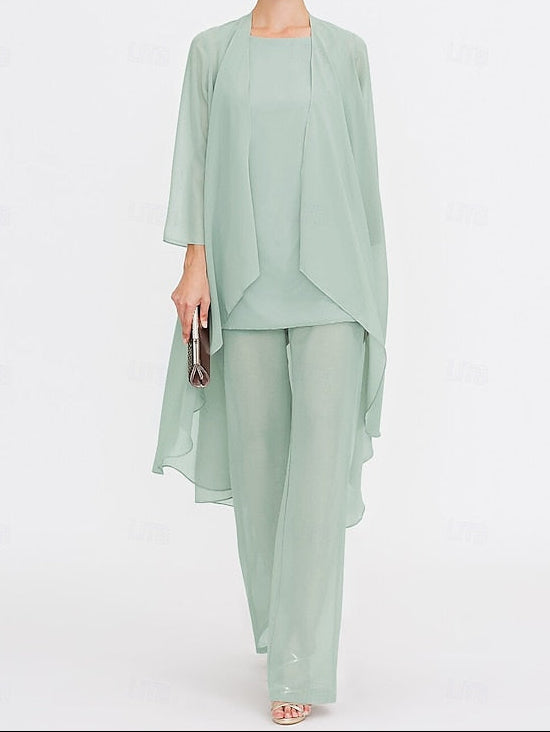 Mother of Pantsuit 3 Wedding Bride the Piece Beach