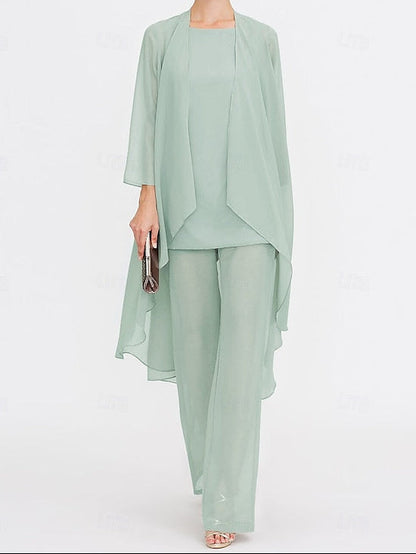 Mother of Pantsuit 3 Wedding Bride the Piece Beach