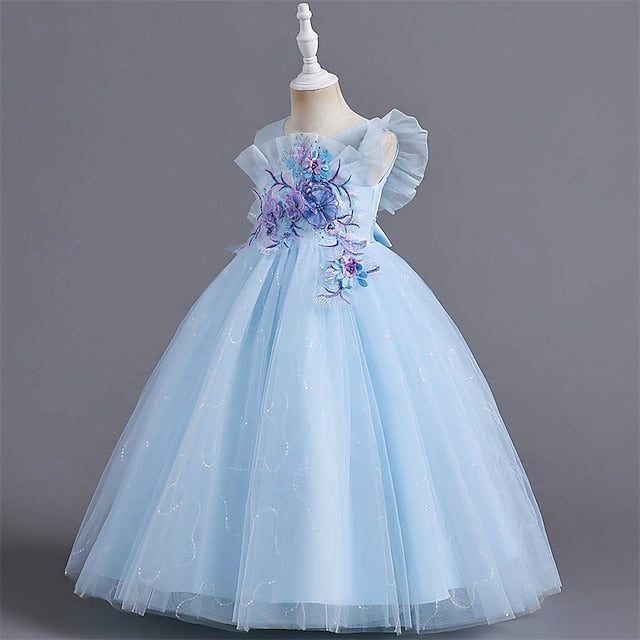 Girl Flower Dress Princess Kid's Girls'