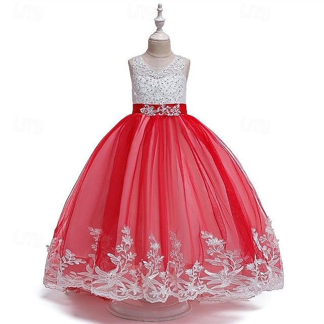 Dress Kid's Girl Princess Girls' Flower